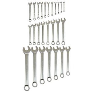 WX26 Combination Wrench Set 12 Point Metric 26 ea