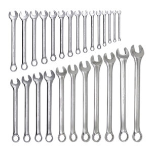 WMP26 Combination Wrench Set 12 Point Metric 26 ea