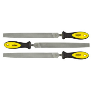F05H3 Steel File Half Round Cut Set 3 ea