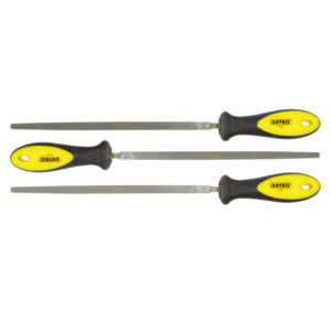 F07H3 Steel File Square Cut Set 3 ea