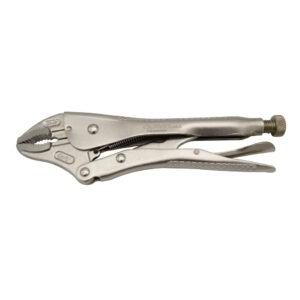 Locking Pliers Curved Jaw with Wire Cutter