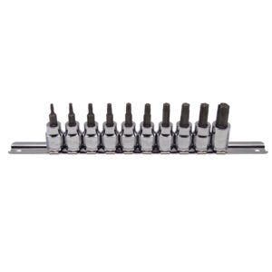 S38T-10 Socket Set 3/8” Drive Star Bit 10 ea